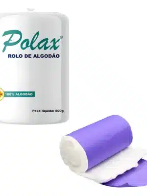 ALGODAO HIDROFILO EM ROLO - 500G - POLAX;SJE TEXTIL