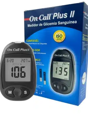APARELHO P/GLICEMIA - ON CALL PLUS II;MEDLEVENSOHN