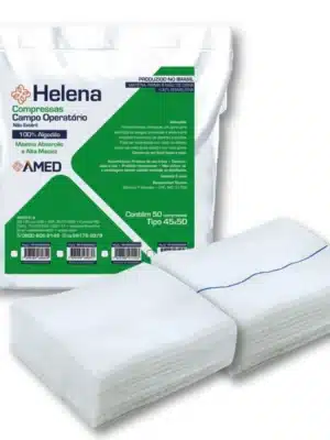 CAMPO OPERATORIO 15G S/FIO 45 X 50CM - HELENA B05;AMERICAN MEDICAL