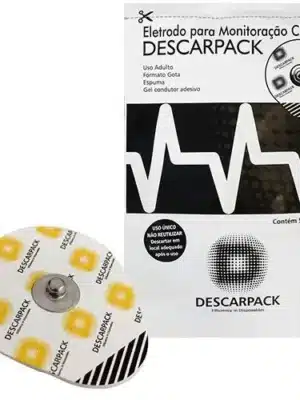 ELETRODO CARDIO C/GEL ADULTO - PCT C/50;DESCARPACK