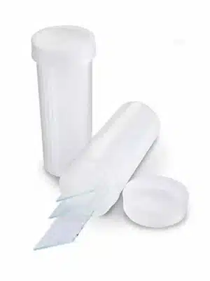 FRASCO PORTA LAMINA P/ CITO 3 VIAS - PCT C/100;J. PROLAB