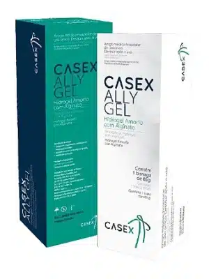 HIDROGEL C/ ALGINATO - TUBO 85G - ALLY GEL;CASEX