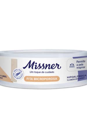 FITA MICROPORE BEGE 1,2 CM X 4,5 M - CX C/144;MISSNER