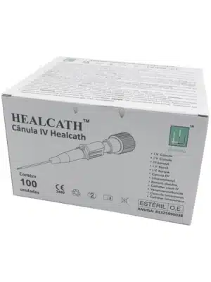 CATETER (JELCO) 16G CINZA - CX C/100 - HEALCATH;SEVEN CARE