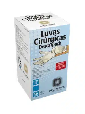 LUVA CIRURGICA ESTERIL 6,5; DESCARPACK