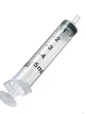 SERINGA 5ML SEM AGULHA - CX C/700 - SLIP;BD