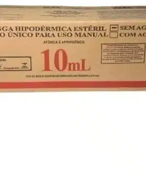 SERINGA 10ML SEM AGULHA - CX C/250 - SLIP;SR