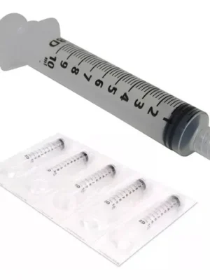 SERINGA 10ML SEM AGULHA - CX C/400 - LOCK;BD