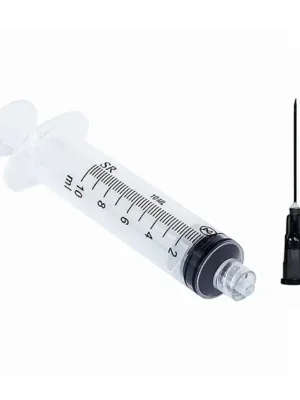 SERINGA 10ML COM AGULHA 25MM X 0,70 - C/100 - LOCK;BD