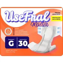 FRALDA GERIATRICA - TAM G - USEFRAL MASTER - C/30;GBI