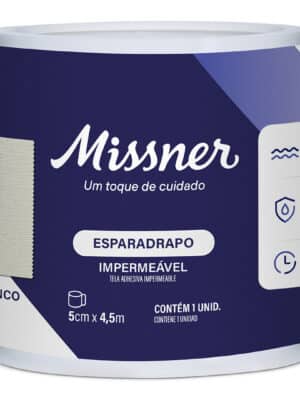 ESPARADRAPO BRANCO 5 CM X 4,5 M - CX C/96;MISSNER