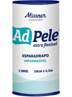 ESPARADRAPO BRANCO 10 CM X 4,5 M - ADPELE (H);MISSNER