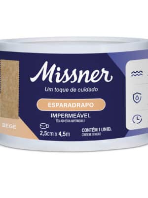 ESPARADRAPO BEGE 2,5 CM X 4,5 M - CX C/96;MISSNER