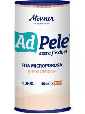 FITA MICROPORE BRANCA 10 CM X 10 M - ADPELE (H);MISSNER