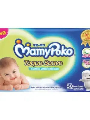 LENÇO UMEDECIDO - PCT C/50 - MAMYPOKO;HYGIELINE