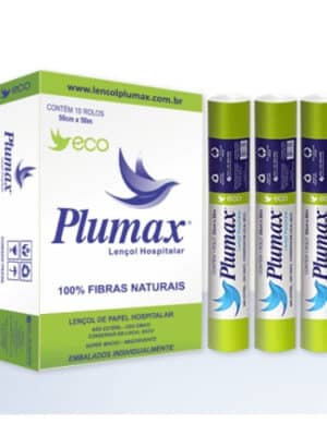 PAPEL LENÇOL 50 X 50 - ECO (EMB. VERDE);PLUMAX