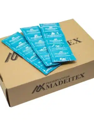 PRESERVATIVO MASCULINO NÃO LUBRIFICADO - CX ;MADEITEX