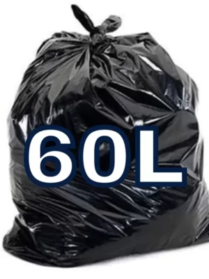 SACO LIXO 60L PRETO - PCT C/100 ;CONDOMÍNIO