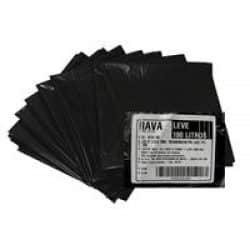 SACO LIXO 30L (59X62CM) PRETO - PCT C/100;RAVA EMBALAGENS