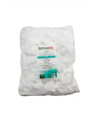 TOUCA SANFONADA BRANCA C/ELASTICO 20G - PCT ;FARMATEX