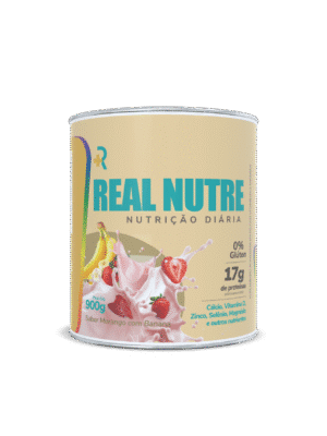 REAL NUTRE 900G SABOR MORANGO COM BANANA