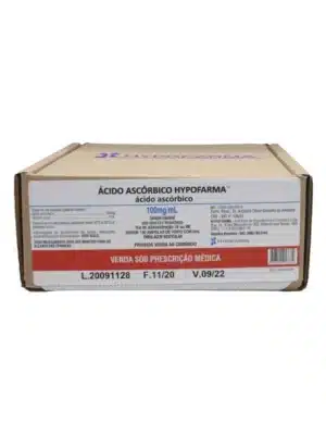ACIDO ASCORBICO 100MG/ML C/100 AMP 5ML (H);HYPOFARMA
