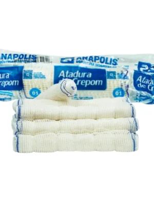 ATADURA DE CREPOM 13 FIOS 06CM X 1,80M - PCT C/12;ANAPOLIS