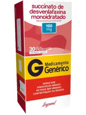 *DESVENLAFAXINA 100MG - CX C/30 CPR - GENERICO;LEGRAND