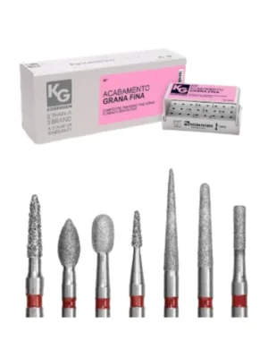 KIT BROCA P/ ACABAMENTO GRANA FINA C/7 UND;KG SORENSEN