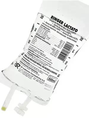 RINGER C/ LACTATO - BOLSA 500ML - CX C/20 (H);JP INDUSTRIA
