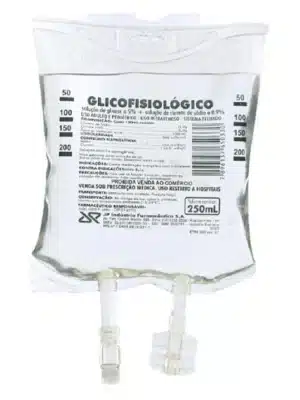 SORO GLICO-FISIOLOGICO - BOLSA 250ML - CX C/35 (H);JP INDUSTRIA